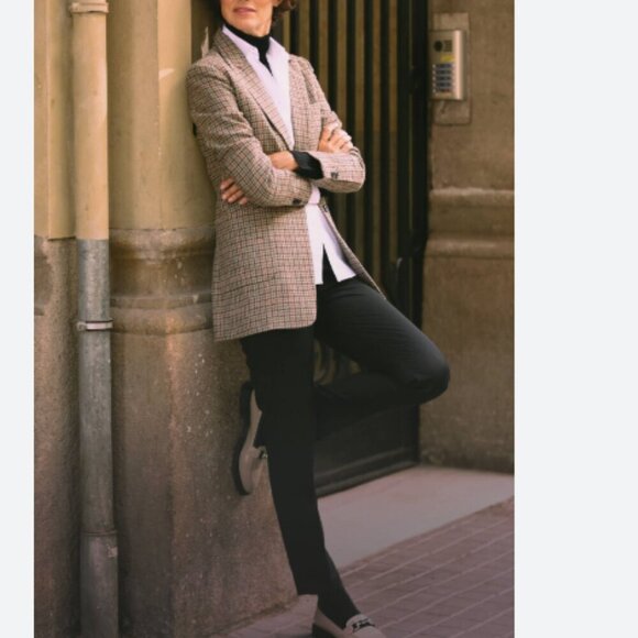 NEW Nine West | Single Button Plaid Blazer | XL - Picture 1 of 14